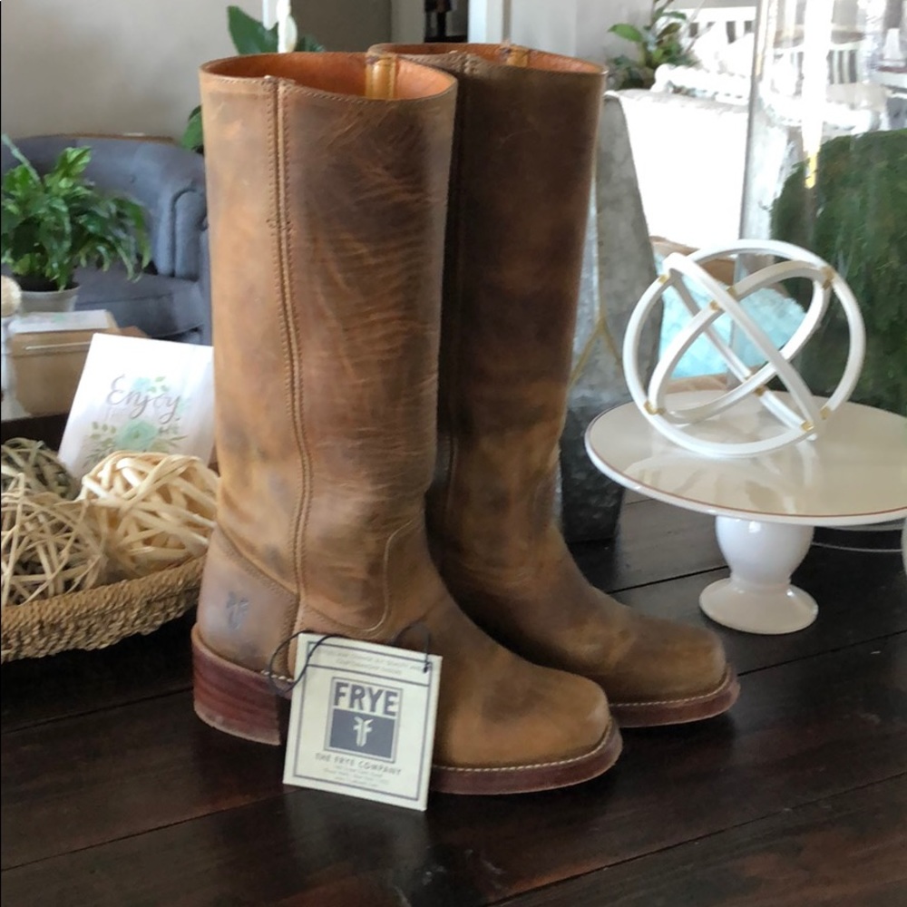 Authentic FRYE Campus boots